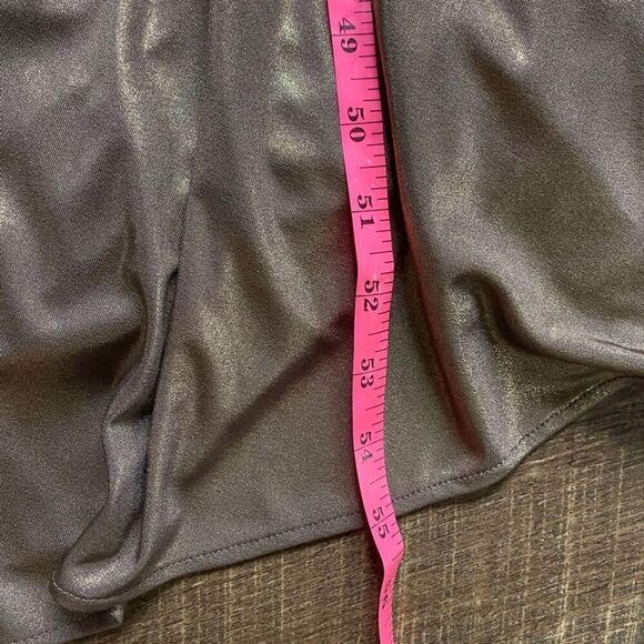 TERANI COUTURE prom pageant gown beaded bronze brown floor length dress sz 8 NWT - Picture 11 of 12